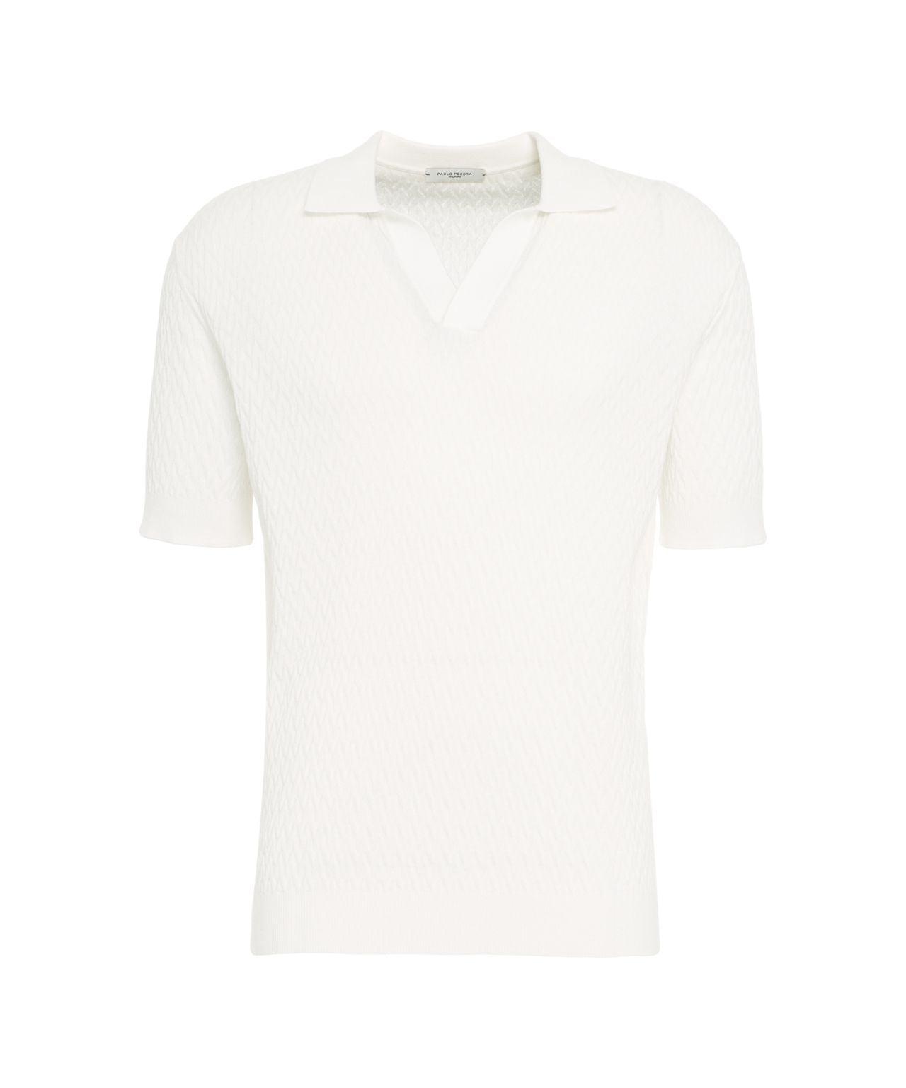 Knitted polo shirt Product Image