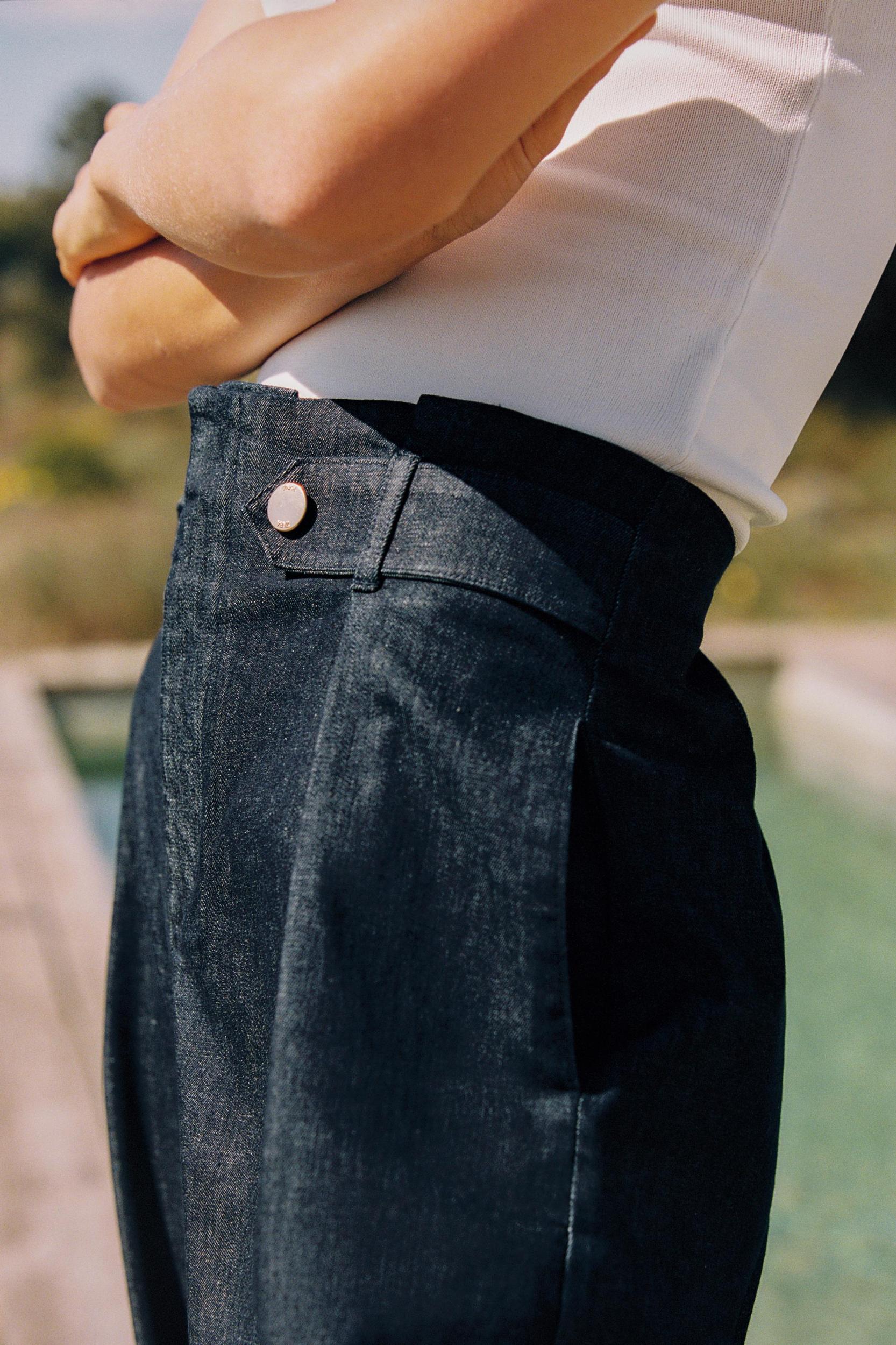 WIDE LEG PAPERBAG PANTS Product Image