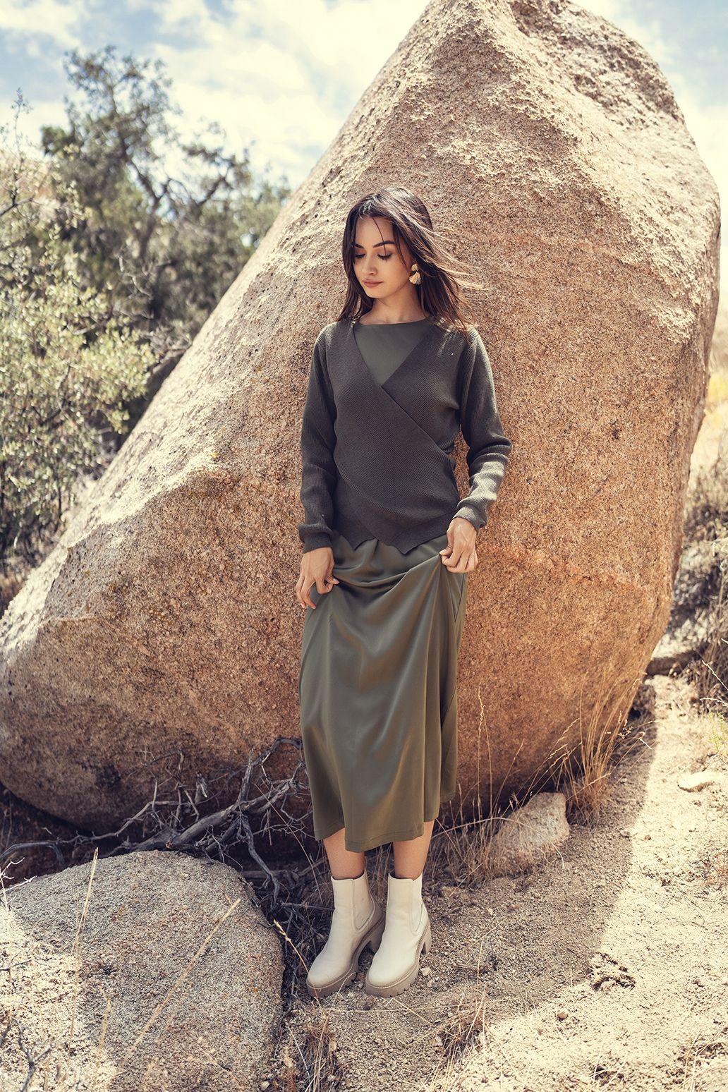 Wrap Sweater Product Image