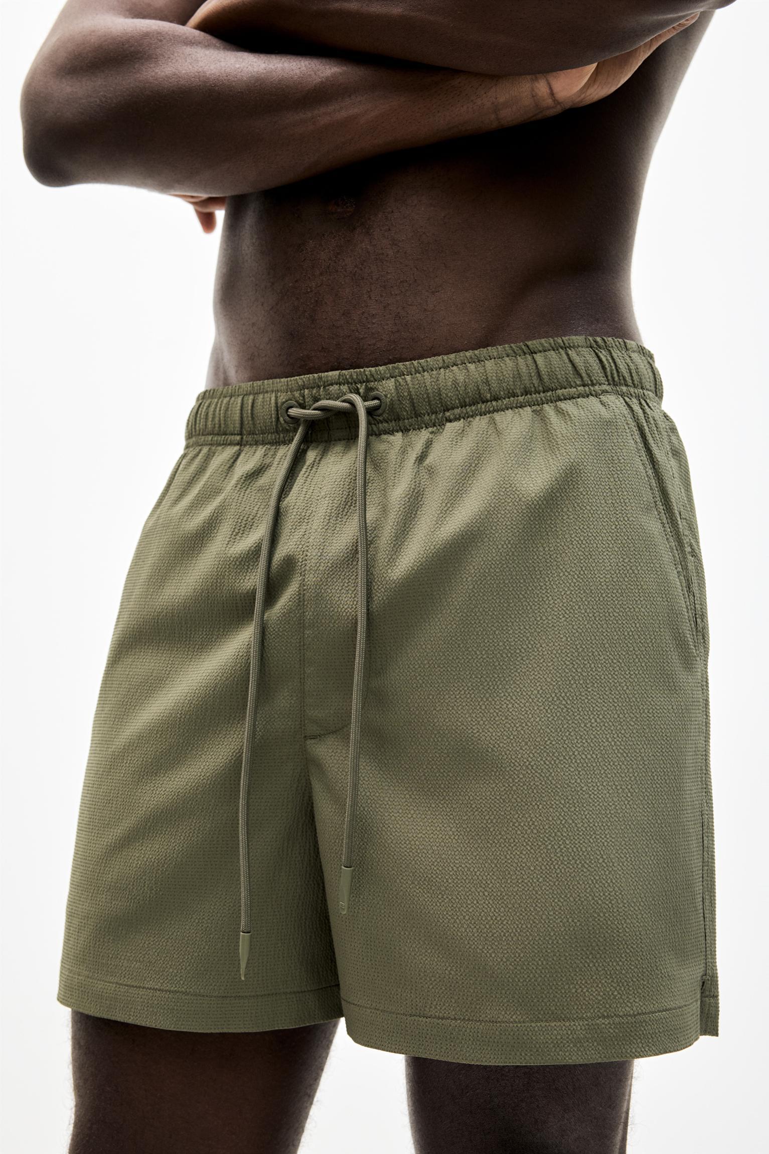 Textured fabric board shorts Product Image