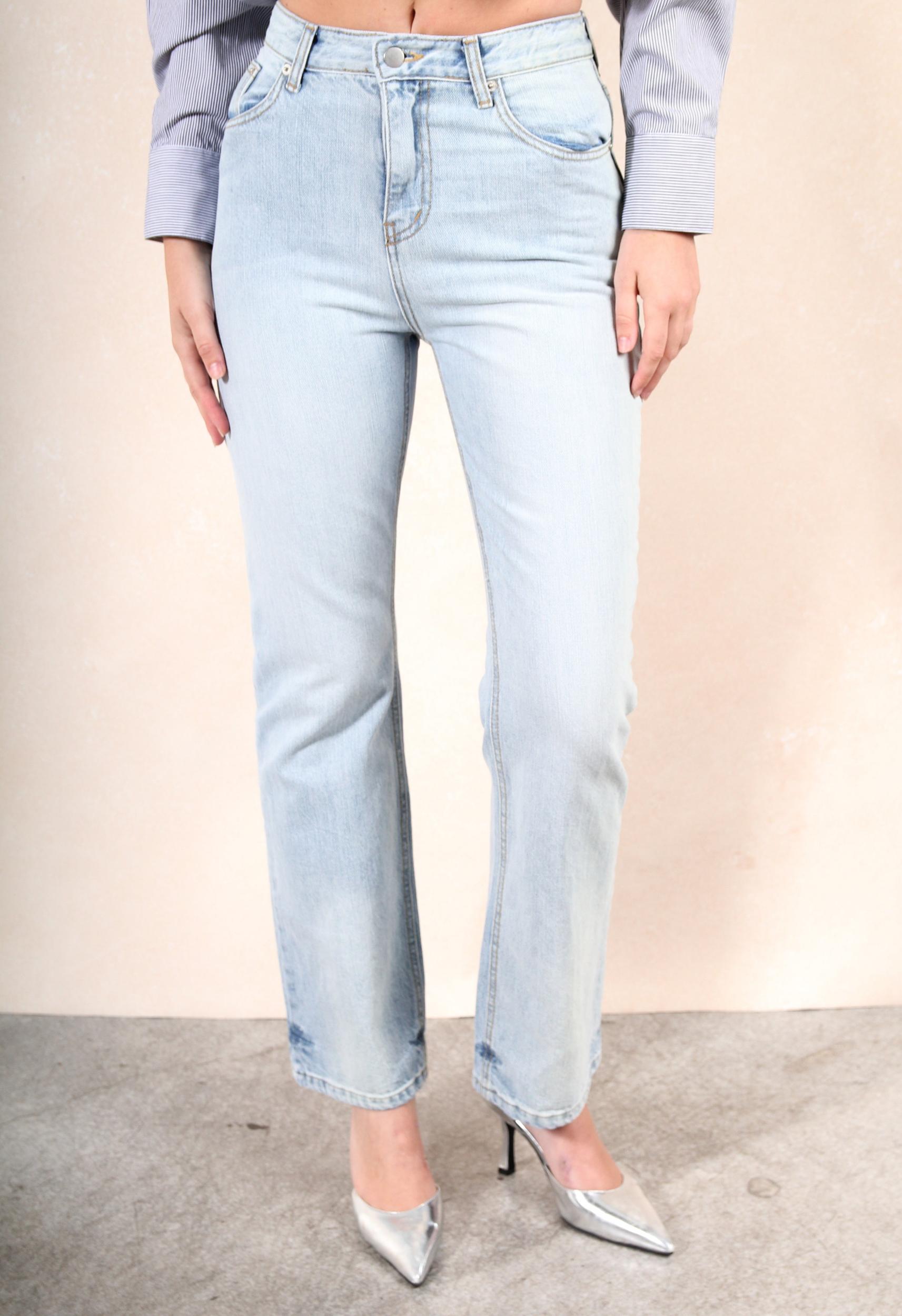 Slim Straight Leg Jeans Product Image