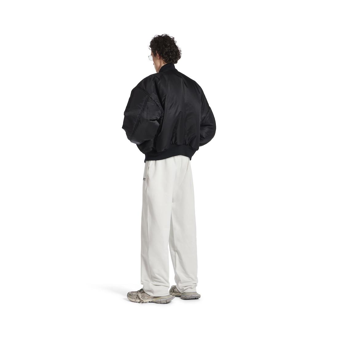 Men's Political Campaign Jogging Pants in White Product Image