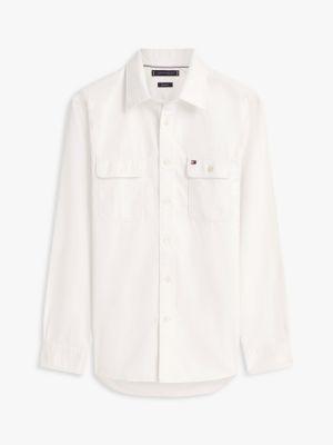 Regular Fit Brushed Twill Overshirt Product Image