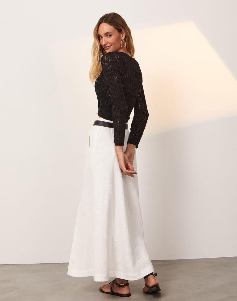 Ronny Pullover Sweater - Black Product Image