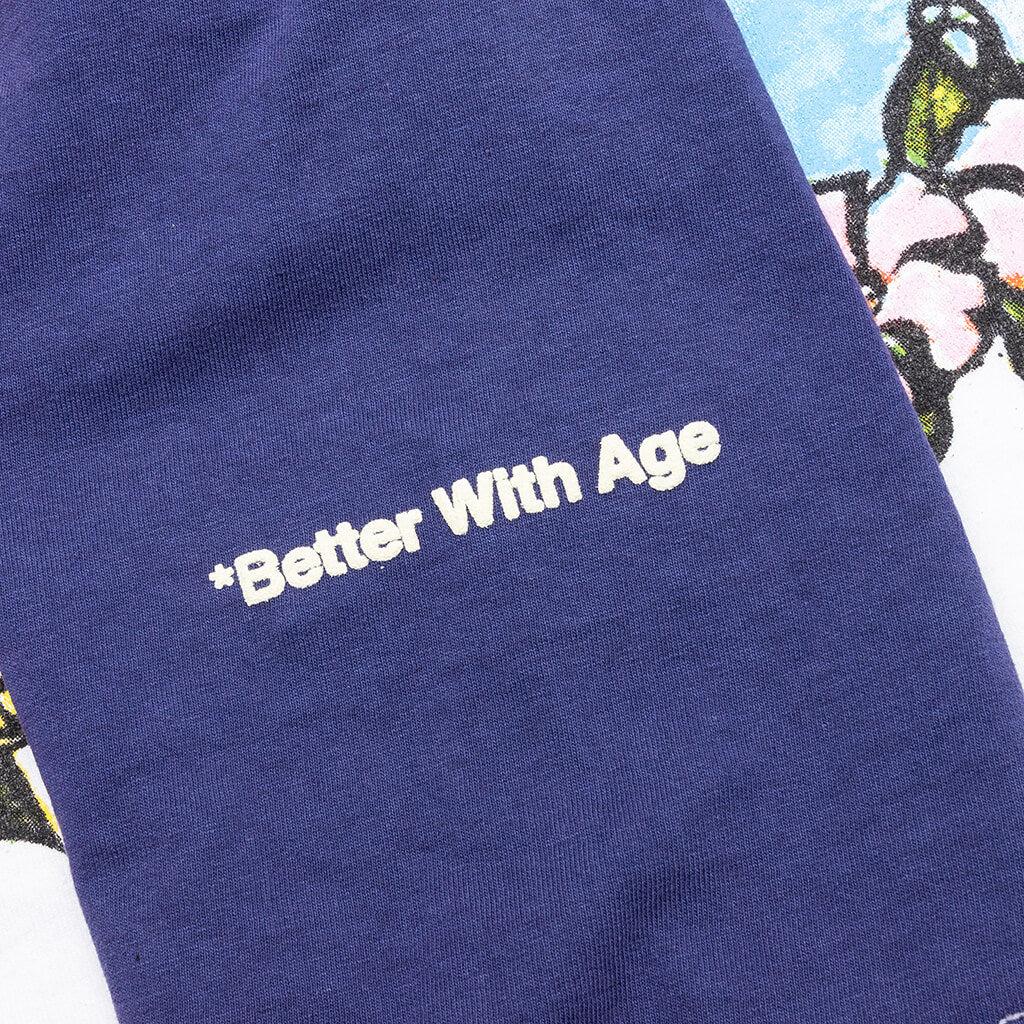 Shit Fuck Raglan Tee Shirt - Multi Male Product Image