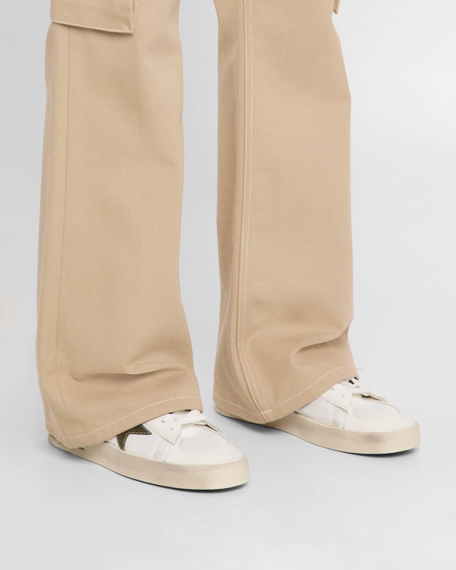 Men's Stardan Mesh and Leather Low-Top Sneakers Product Image