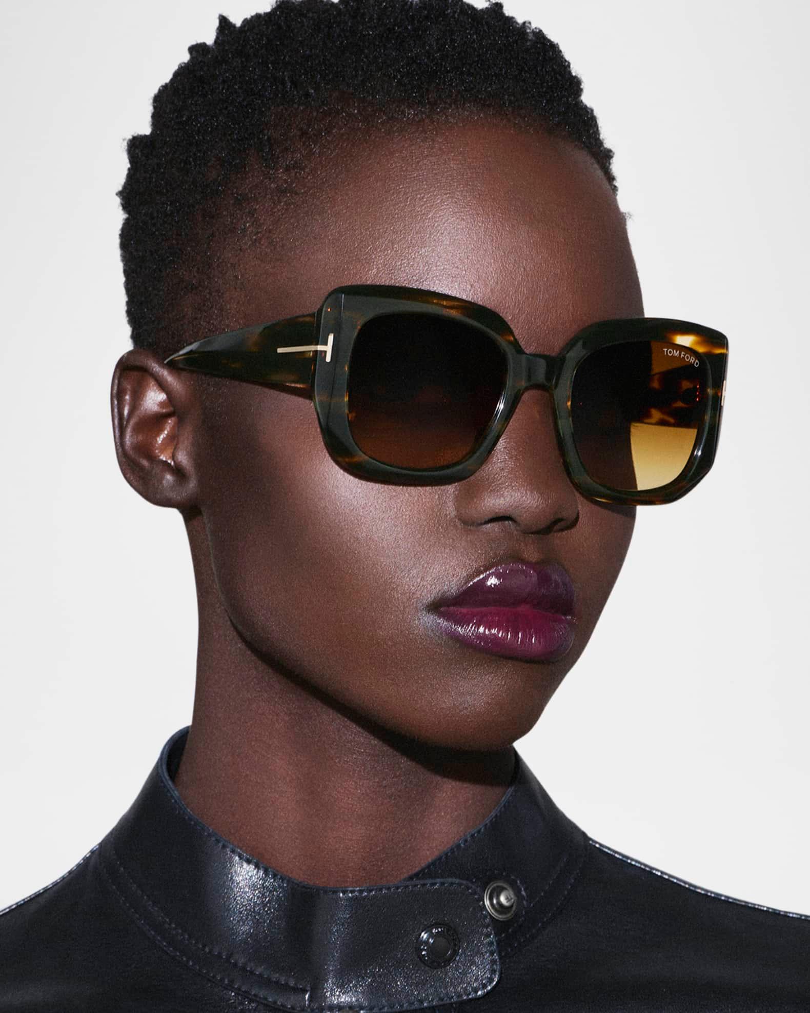 Carla-02 Acetate Square Sunglasses Product Image