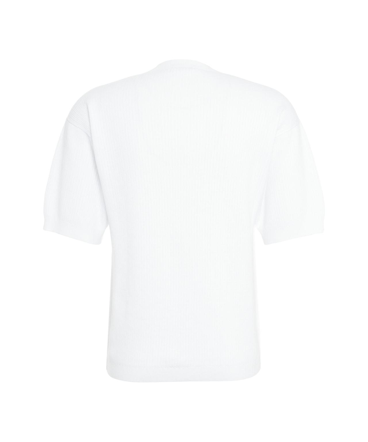 Ribbed knit t-shirt Product Image