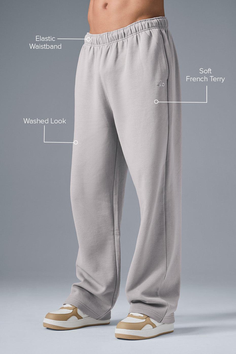 Washed Accolade Straight Leg Sweatpant - Grey Sky Wash Product Image
