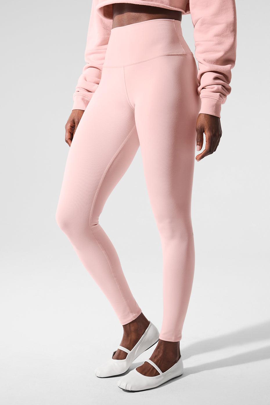 High-Waist Airbrush Legging - Pink Quartz Female Product Image