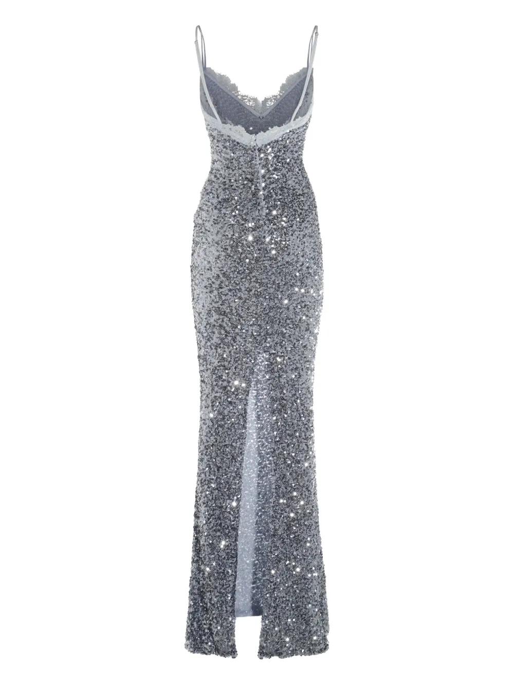 sequinned maxi dress Product Image