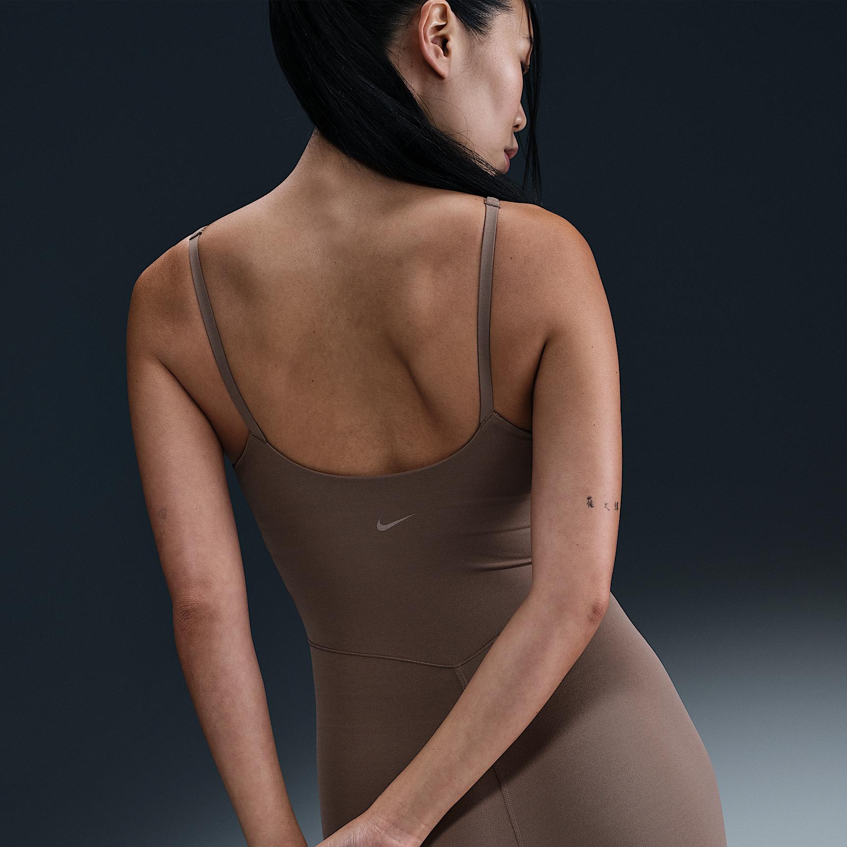 Nike Womens Zenvy Dri-FIT 7/8 Bodysuit | HJ1084-010 Product Image