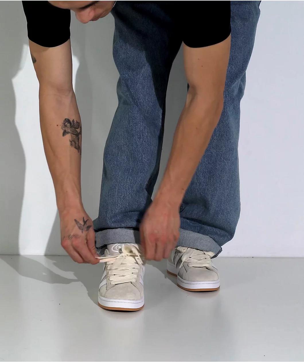 adidas Originals Campus 00s Off-White & White Shoes Product Image