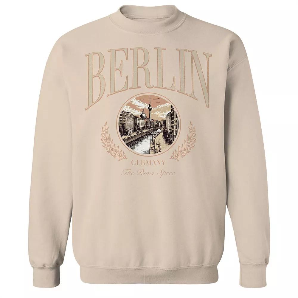 Men's Berlin City Fleece Sweatshirt, Adult Unisex,  Product Image