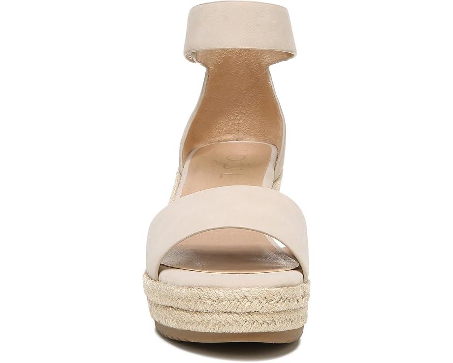 Clemens Raffia Espadrille Wedge Heel Sandals Product Image