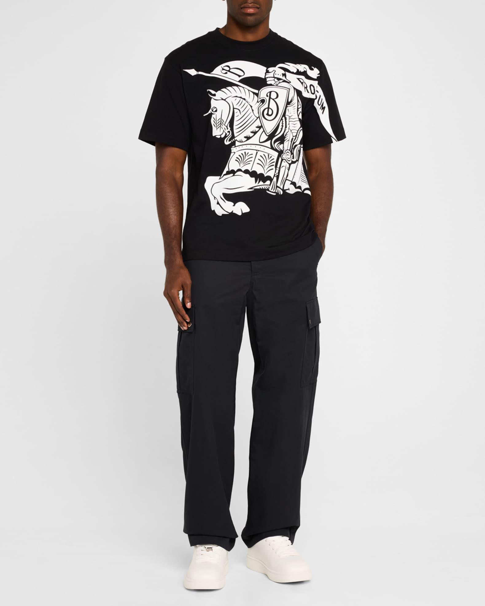 Men's Leather Box Low-Top Sneakers Product Image