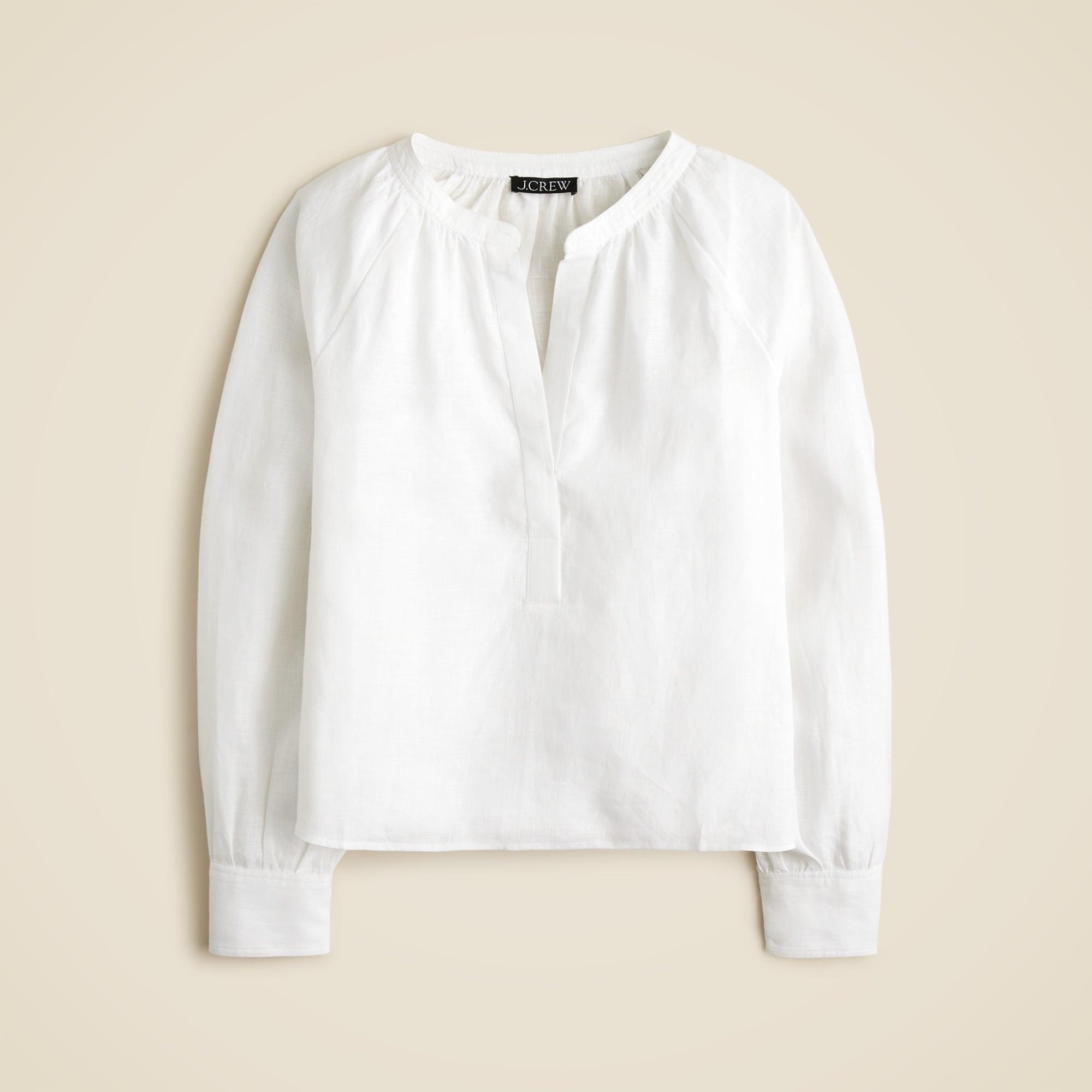 Cabana top in linen Product Image