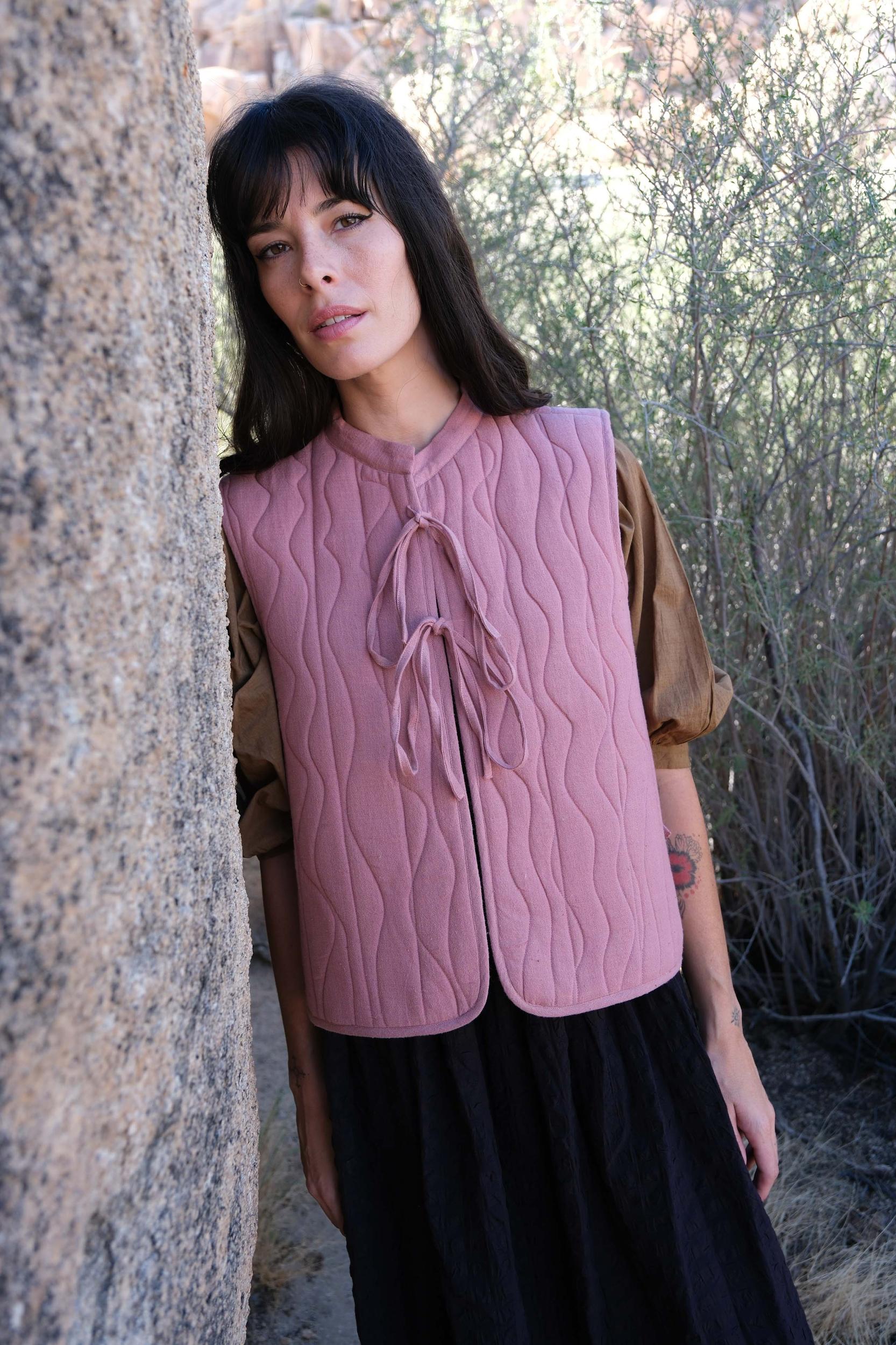 Blush puffer Jacket Product Image