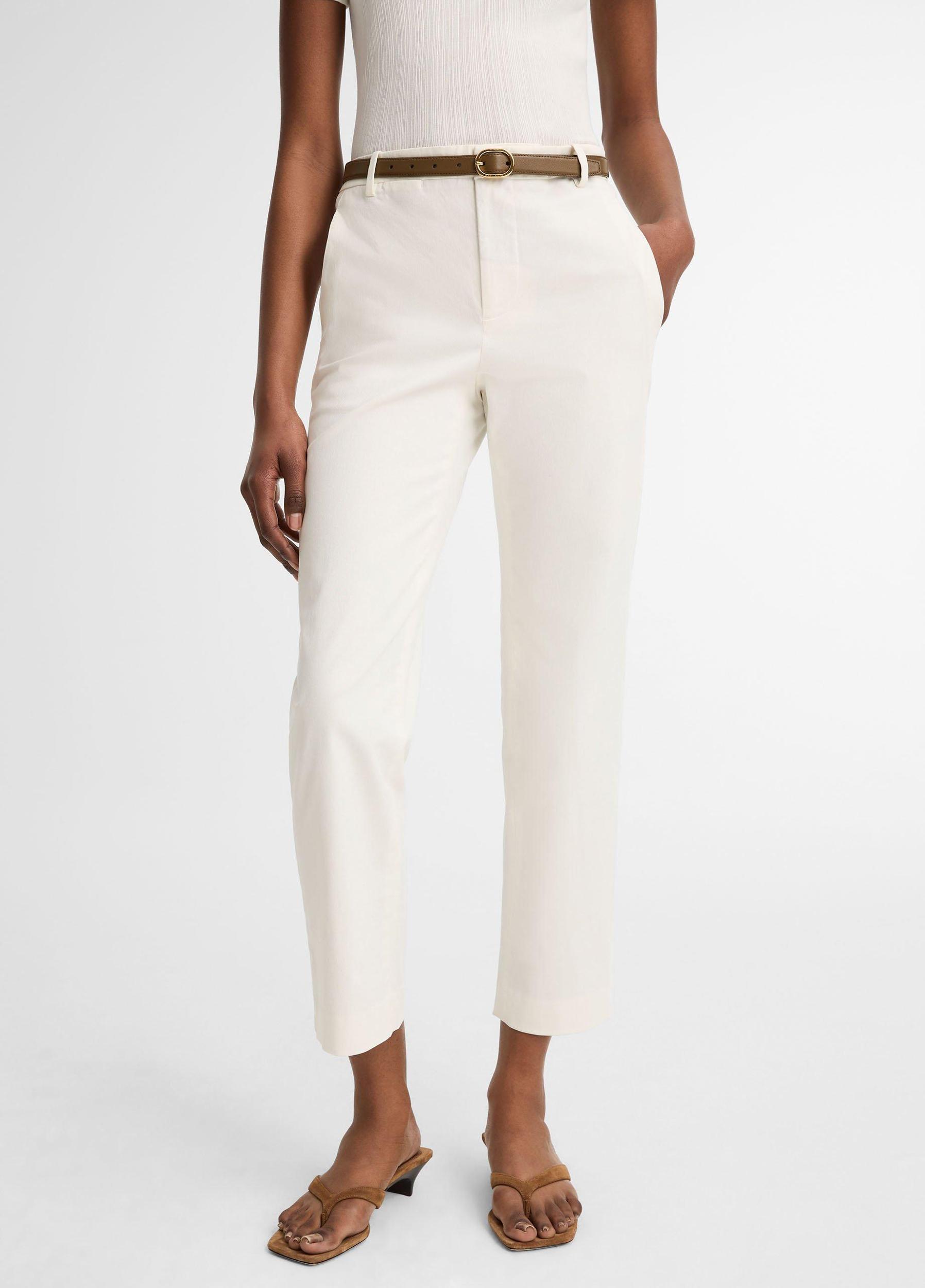 Mid-Rise Italian Stretch-Cotton Chino Pant Product Image