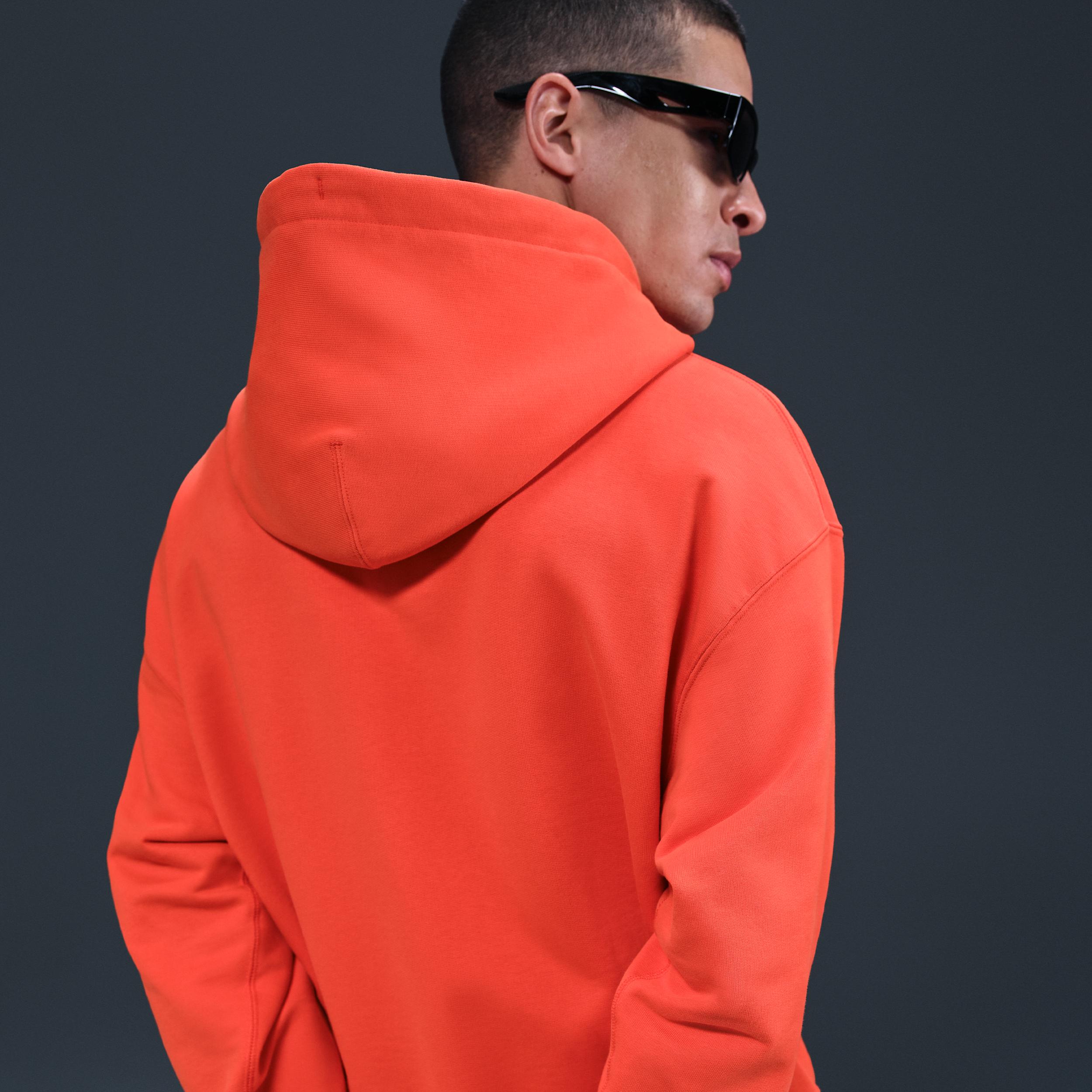Nike Mens Solo Swoosh French Terry Pullover Hoodie | DX0813-633 Product Image