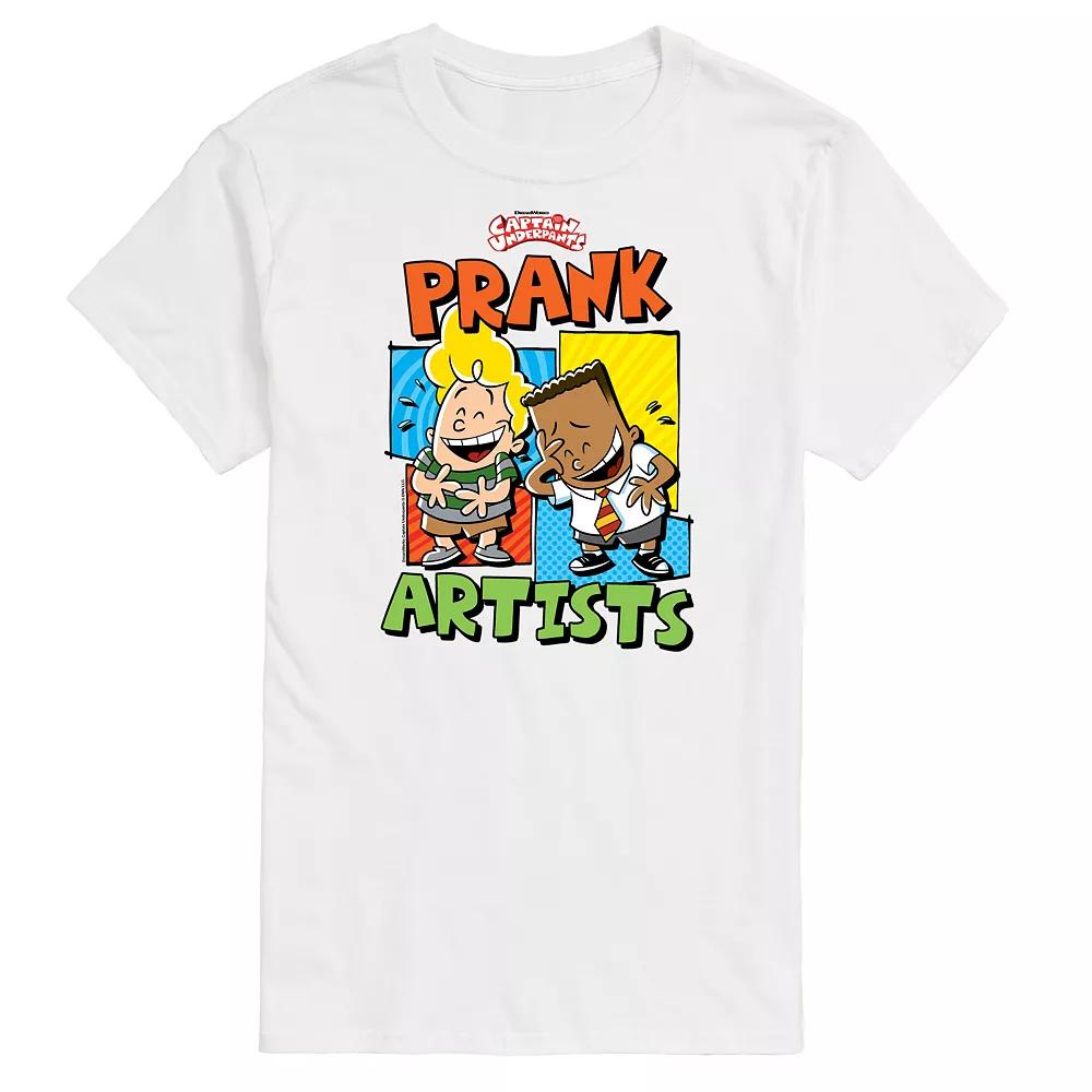 Men's Captain Underpants Prank Artists Graphic Tee,  Product Image
