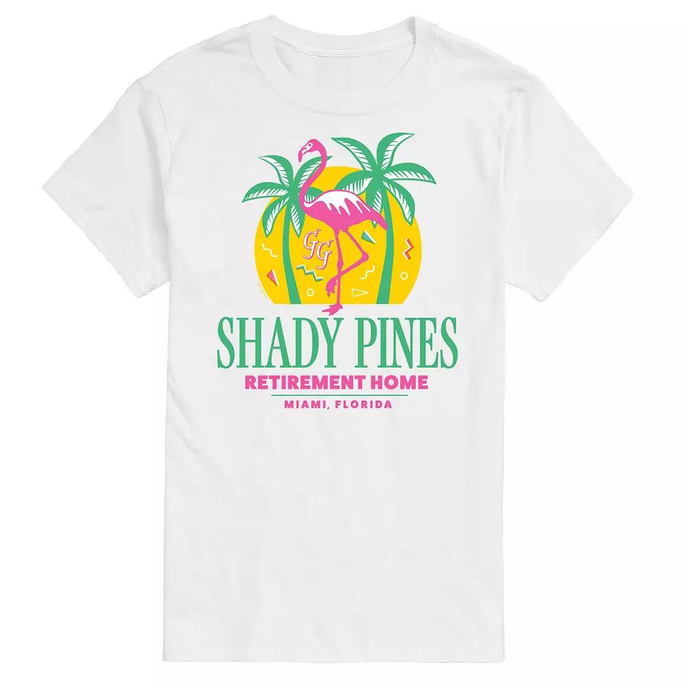 Men's Golden Girls Shady Pines Retirement Tee,  Product Image