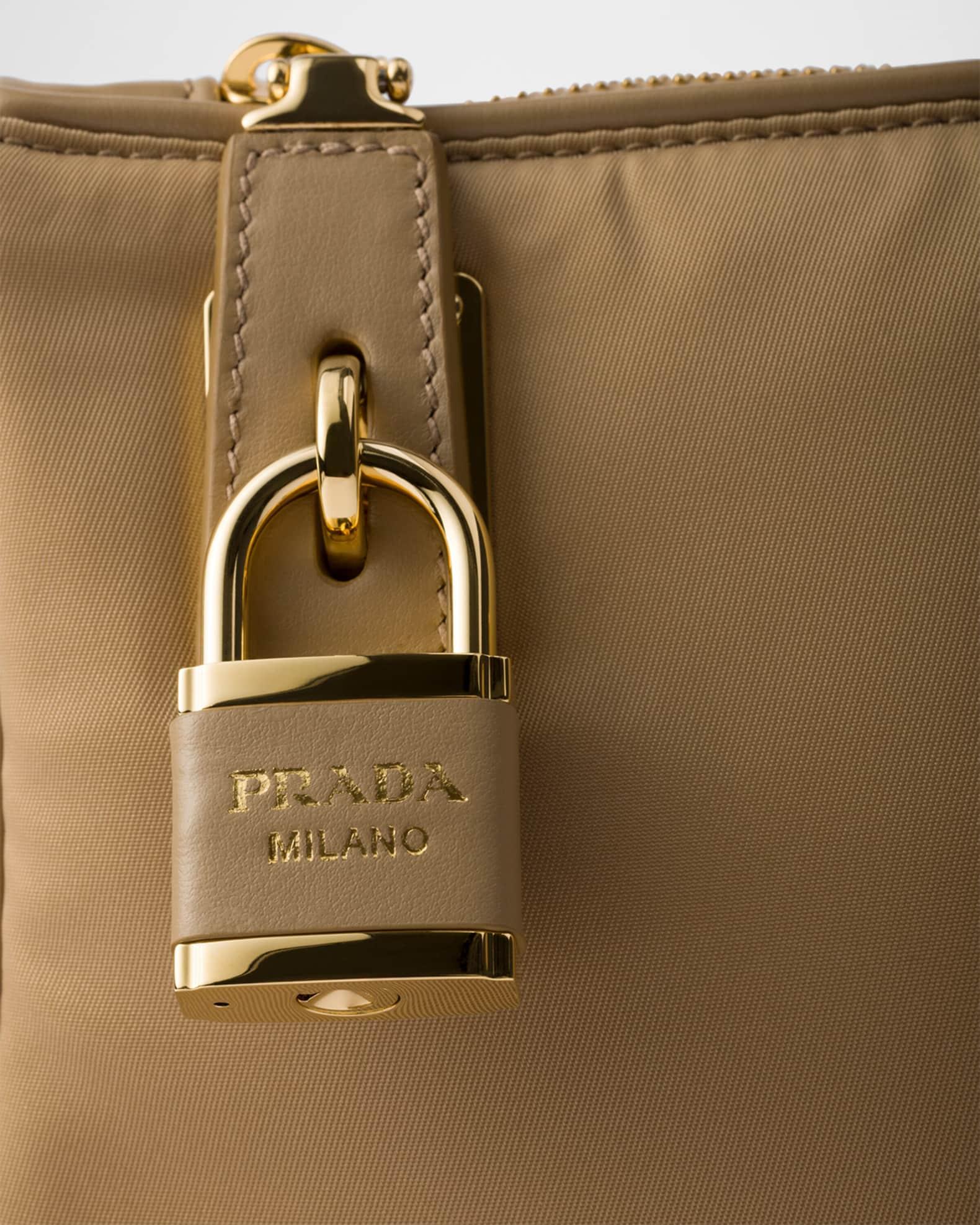 Small Re-Nylon & Leather Shoulder Bag Product Image