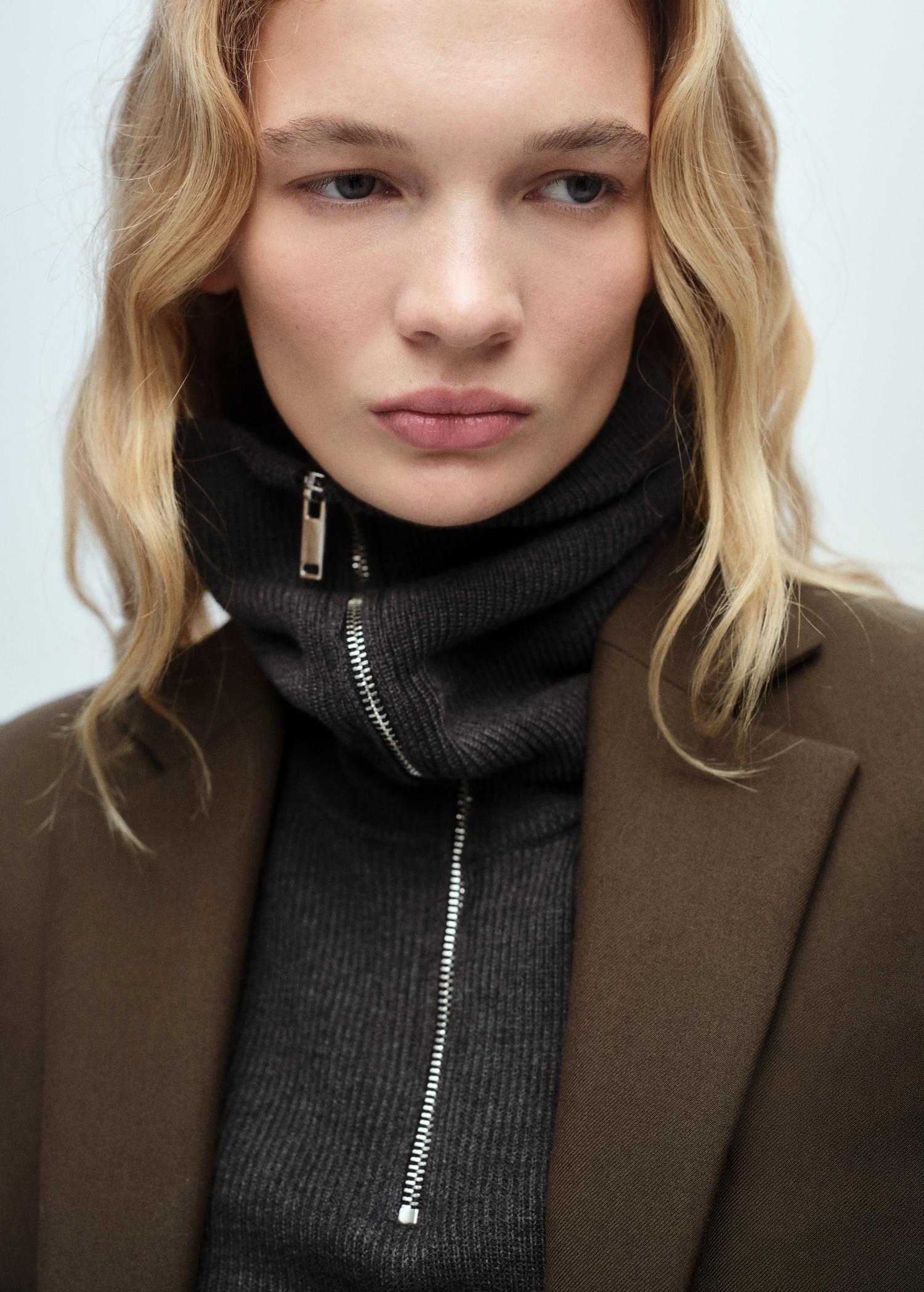 Straight-fit suit jacket - Women | MANGO USA Product Image