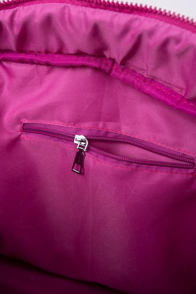 Haylie Fuchsia Petal Pop Quilted Weekender Product Image