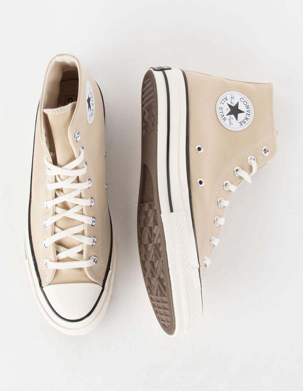 CONVERSE Chuck Taylor All Star 70 High Top Shoes - CREAM Product Image