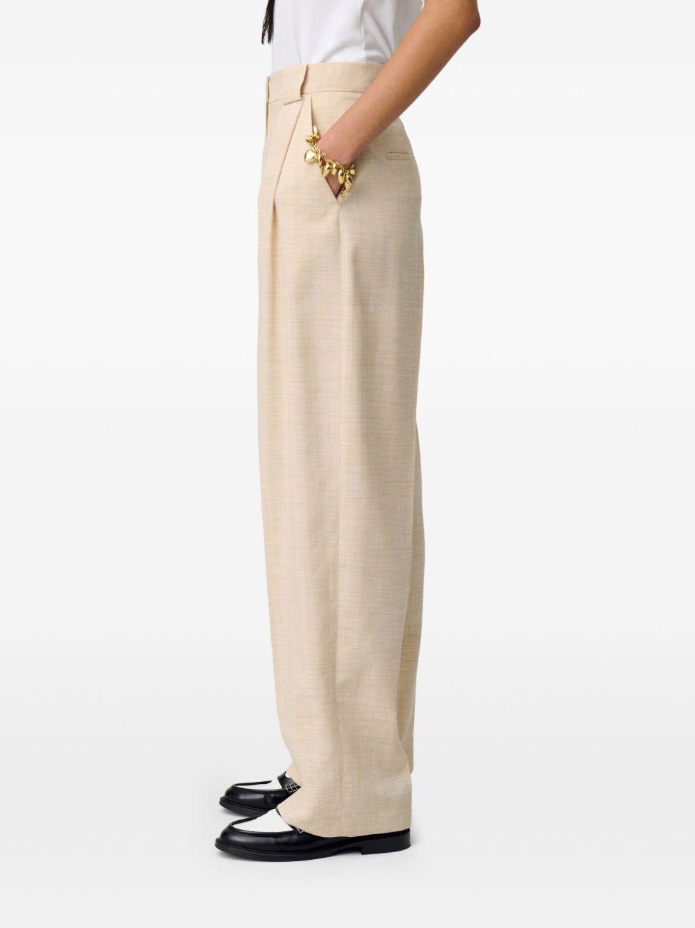 pleat-detail trousers    Product Image