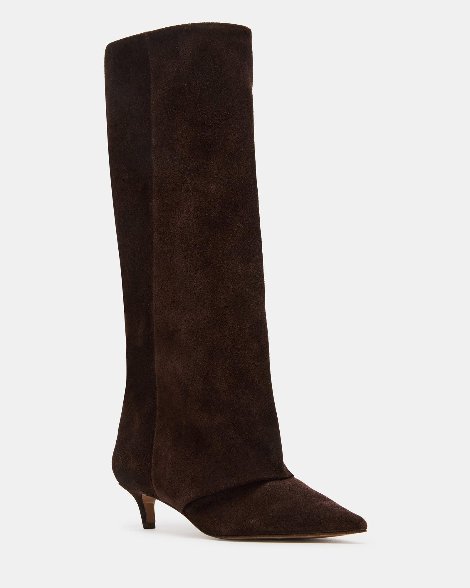 LUCA BROWN SUEDE Female Product Image