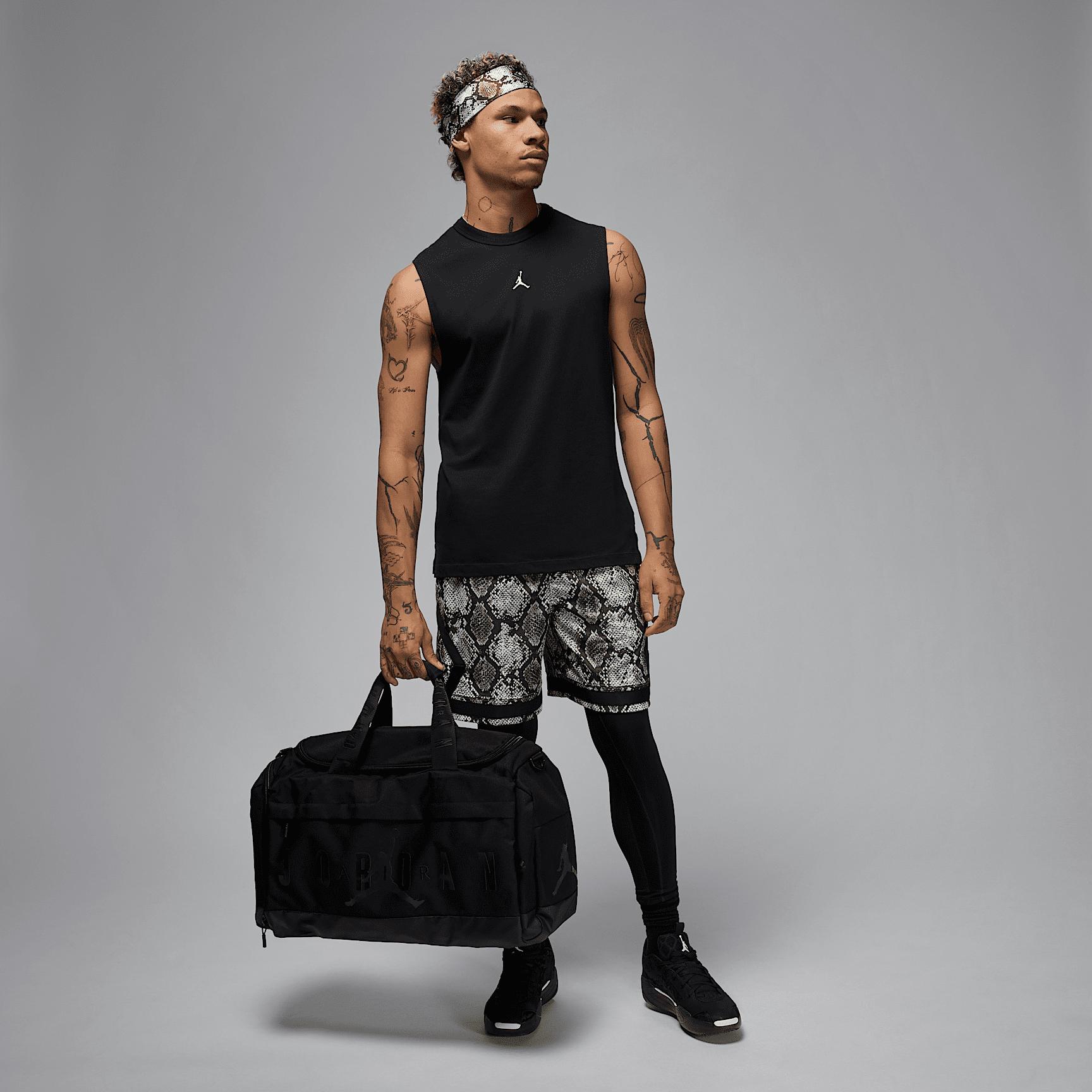 Mens Jordan Sport Dri-FIT Mesh Diamond Shorts | HF9907-133 Product Image