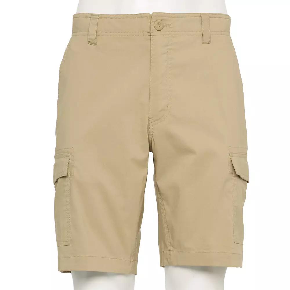 Men's Hallstatt Stretch Freedom Waist 10-in. Cargo Shorts, Size: 36, Chinchilla Product Image