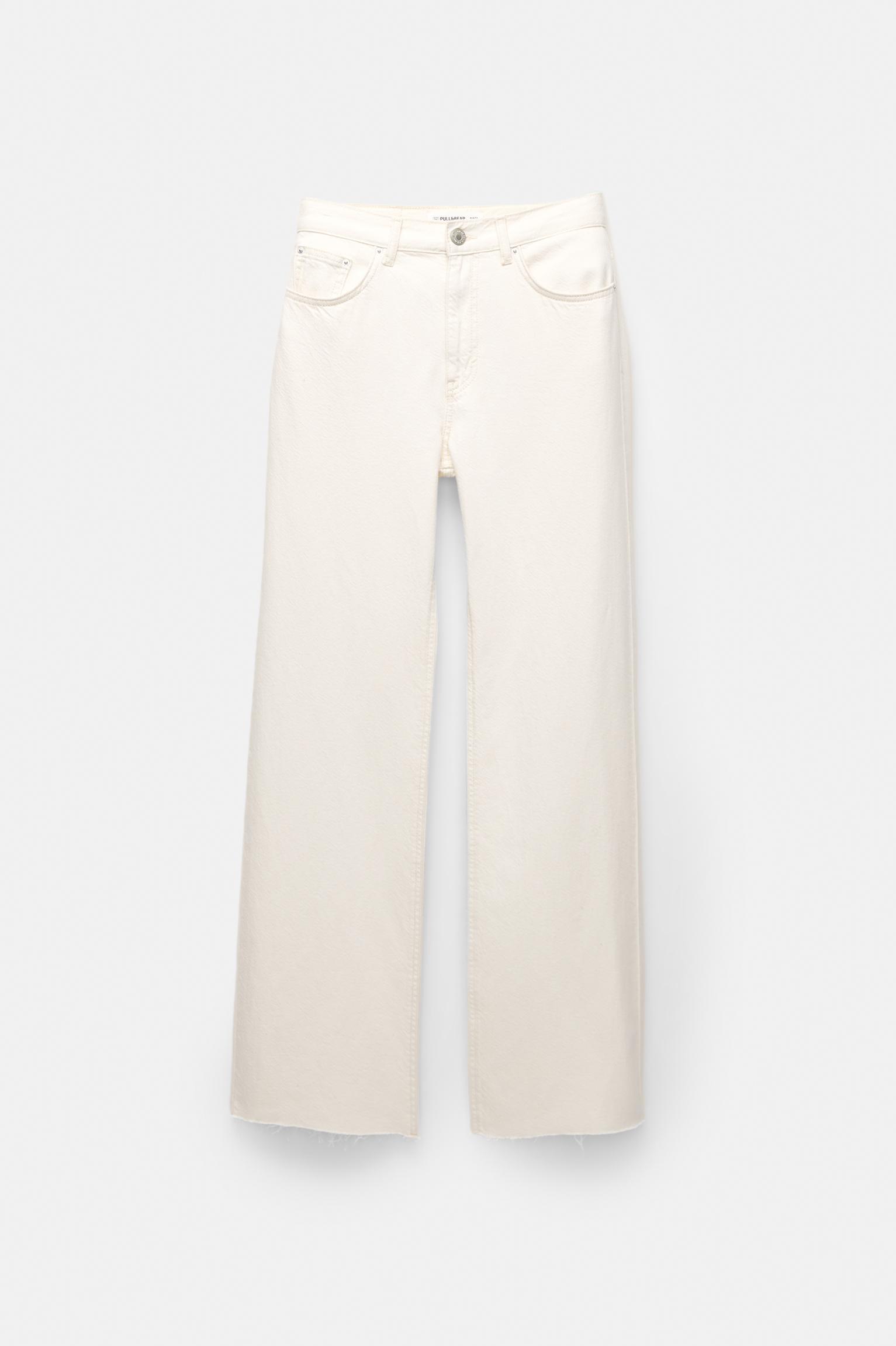 Straight-leg high-waist jeans Product Image