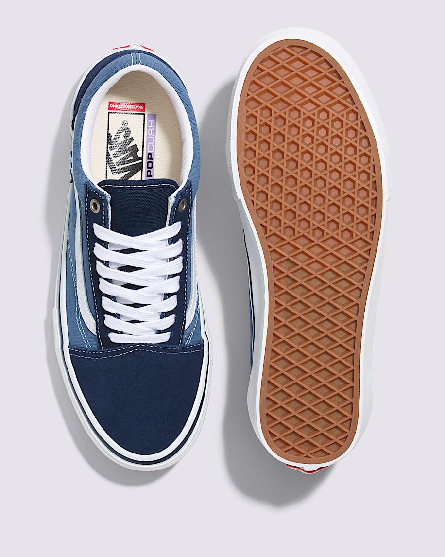 Vans | Skate Old Skool Navy/White Skate Shoe Product Image