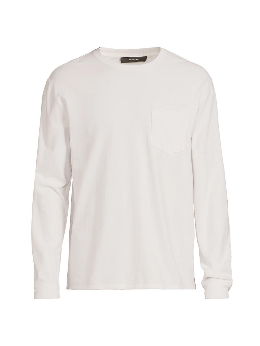 Mens Jersey Pocket Crewneck T-Shirt Product Image