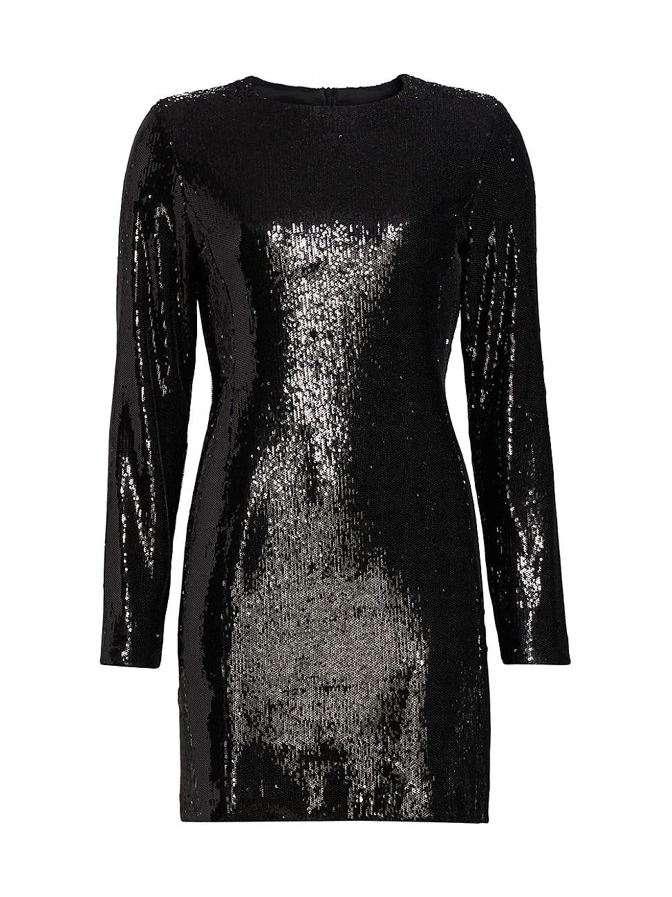 Womens Orda Sequined Minidress Product Image