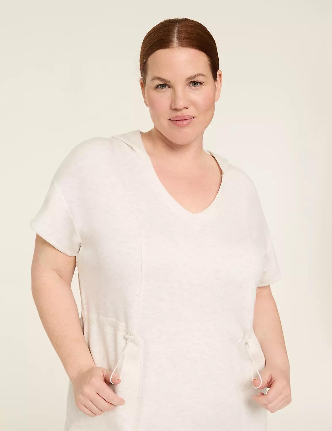 LIVI Journey Cinched-Waist Hooded Dress Product Image