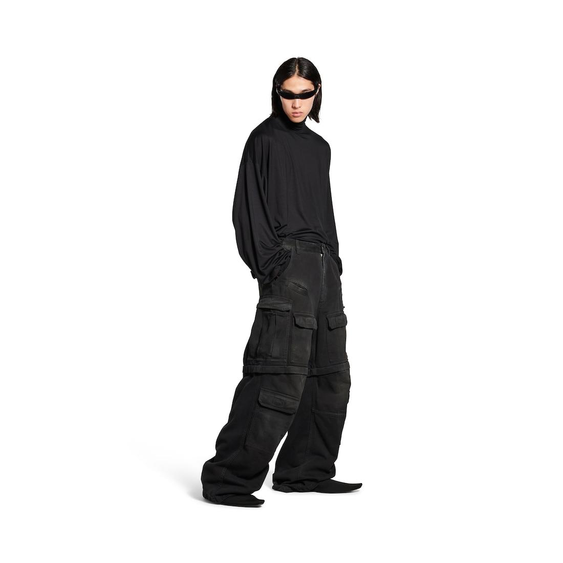 Men's Cargo Pants in Black Product Image