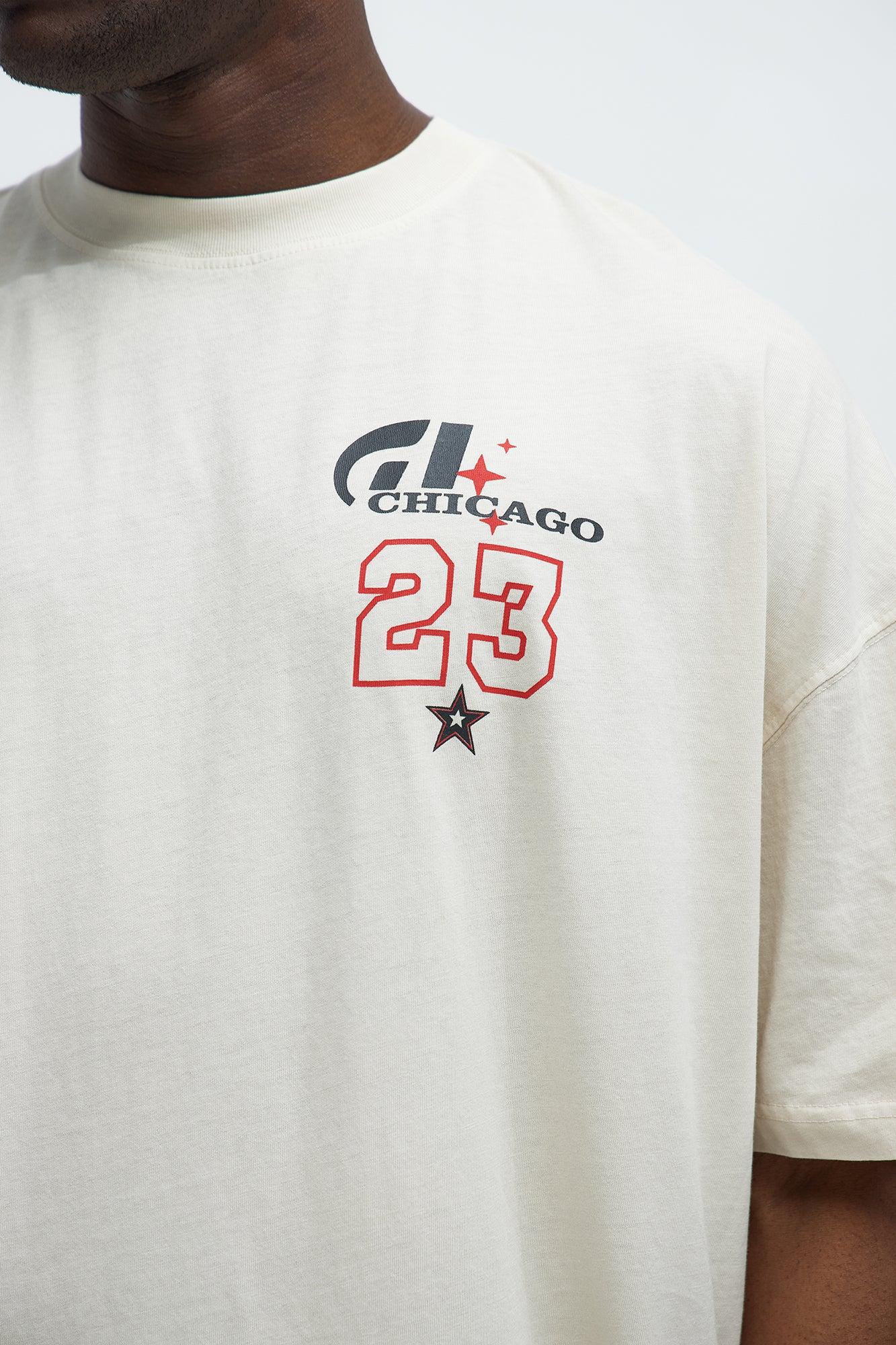 Life Becomes Limitless Oversized Short Sleeve Tee - Cream Product Image