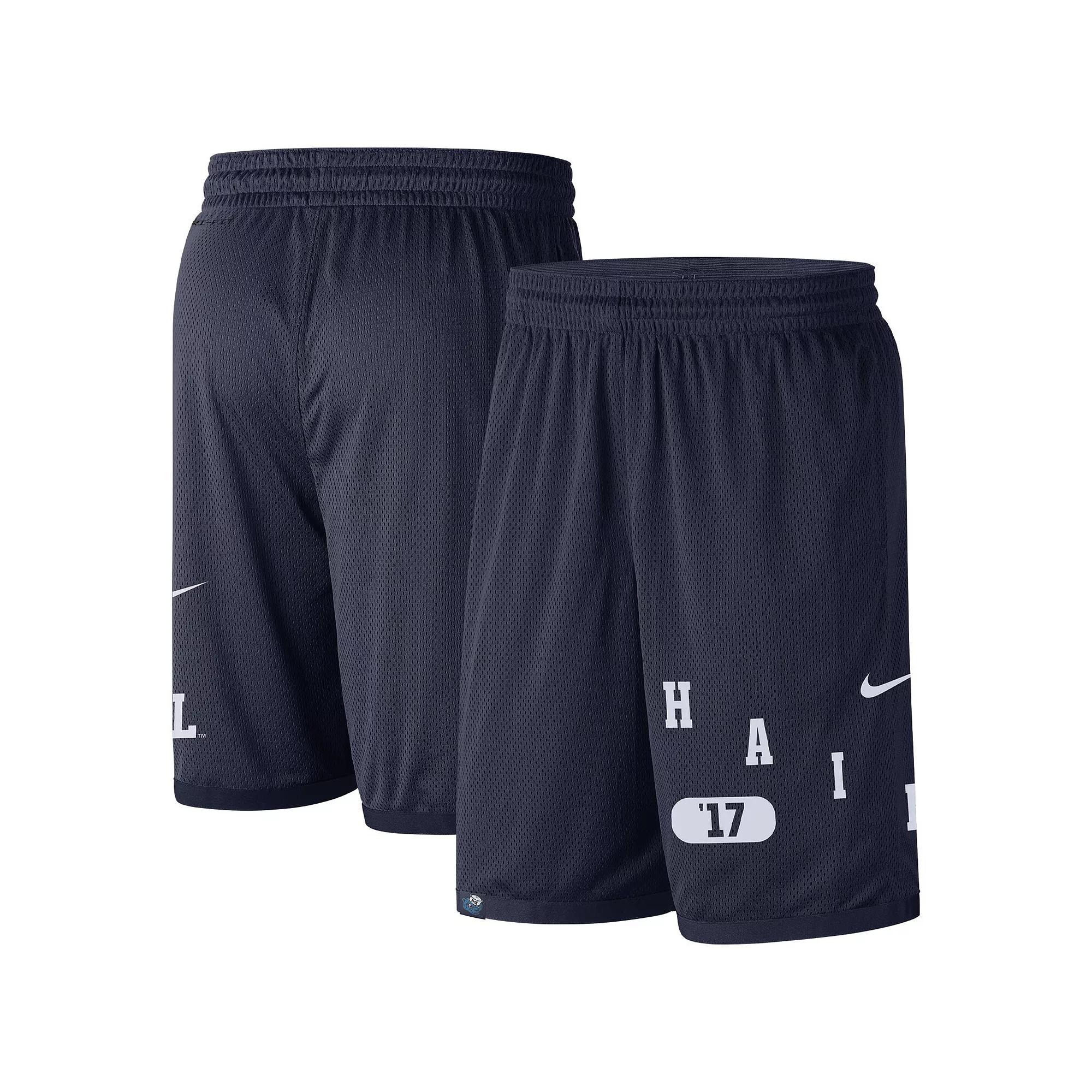 Men's Nike Navy Michigan Wolverines Wordmark Performance Shorts, Size: Medium, Blue Product Image