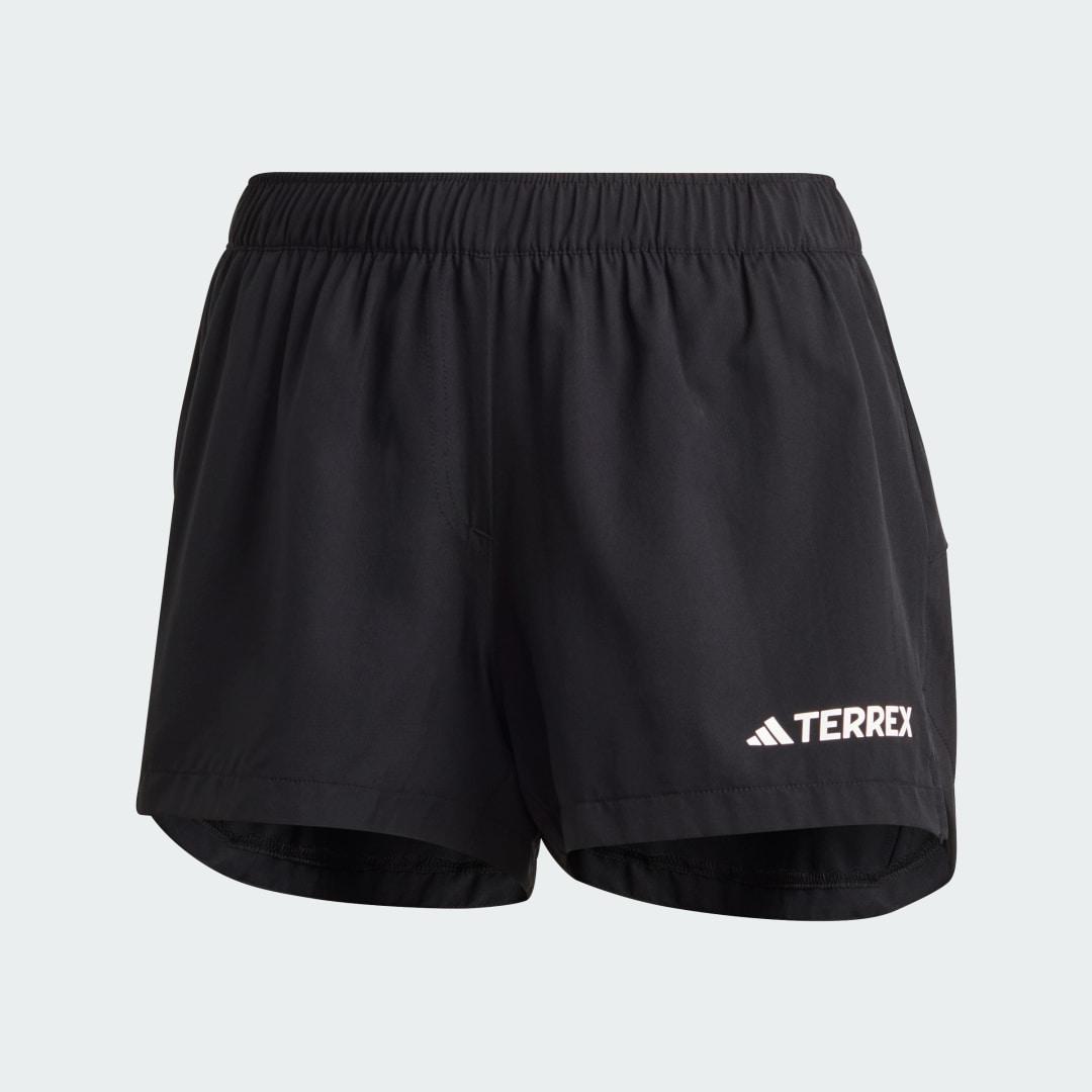 adidas Terrex Multi Trail Running Shorts Black XL 3 Womens Product Image