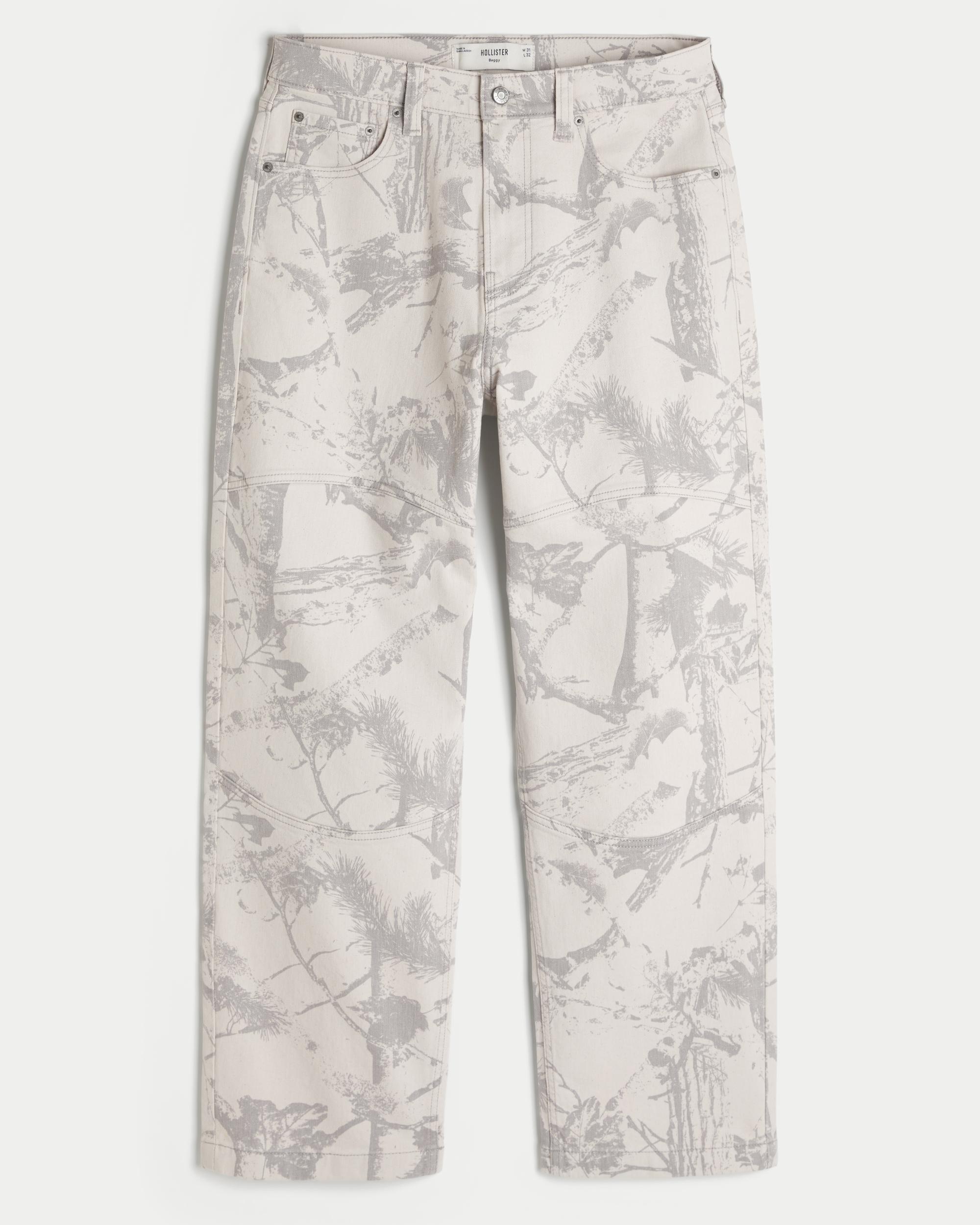 Camo Baggy Jeans Product Image