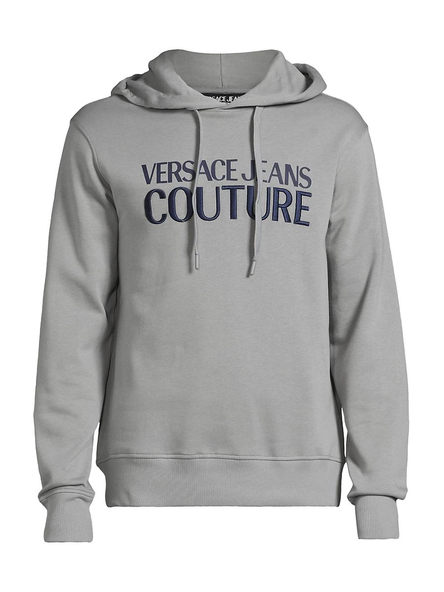Mens Logo Cotton Hoodie Product Image