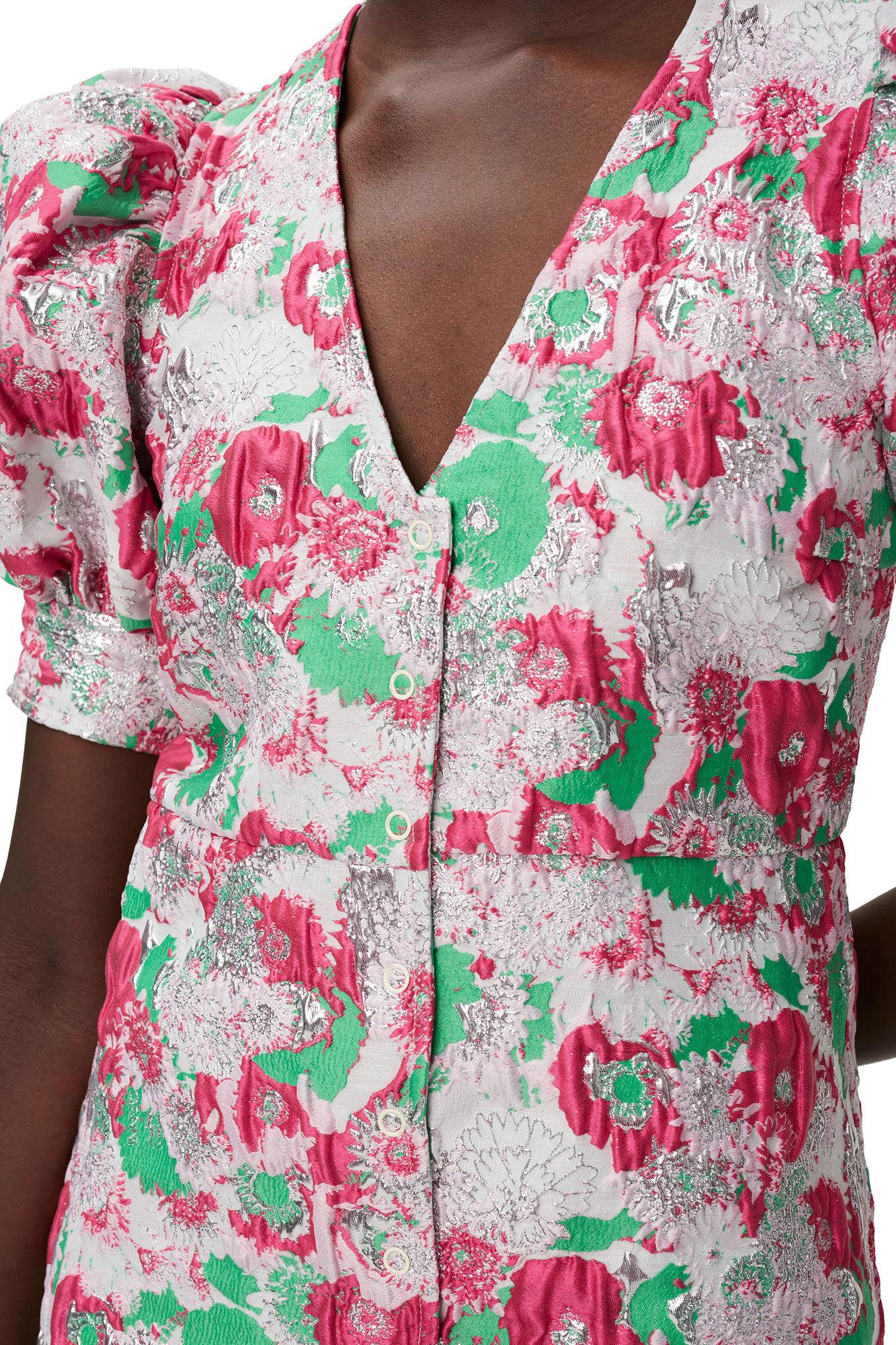 3D Jacquard Mini Dress Product Image