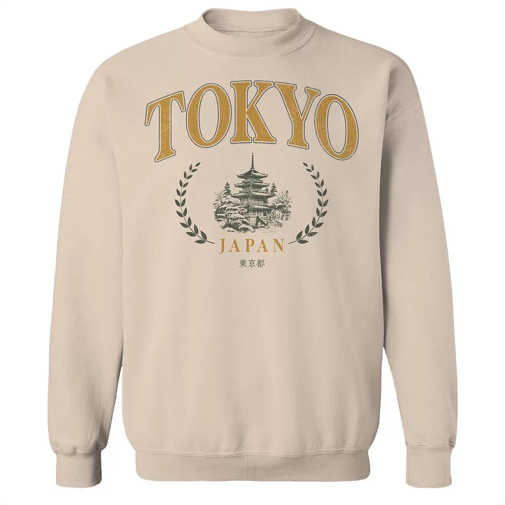 Men's Tokyo Ochre Fleece Sweatshirt, Adult Unisex,  Product Image