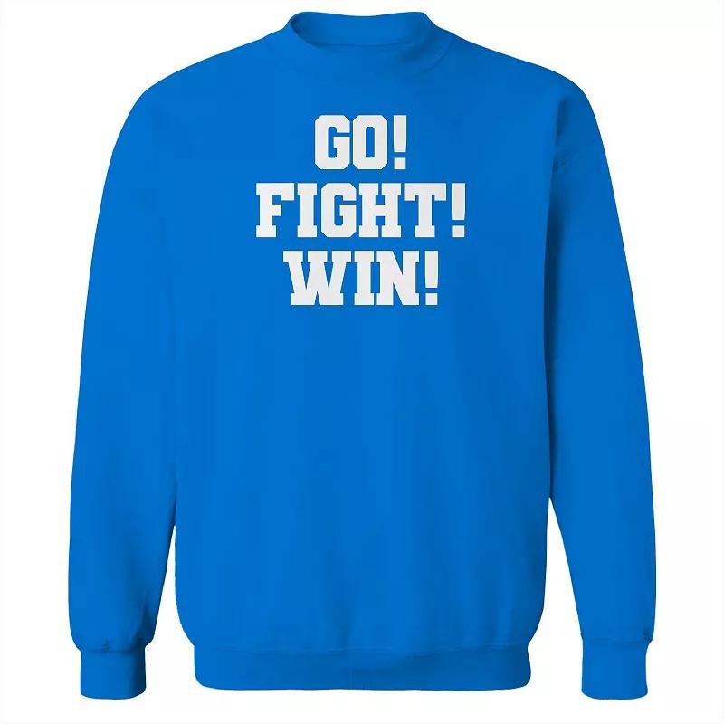 Men's Duke & Sons Go Fight Win Graphic Sweatshirt, Adult Unisex,  Product Image