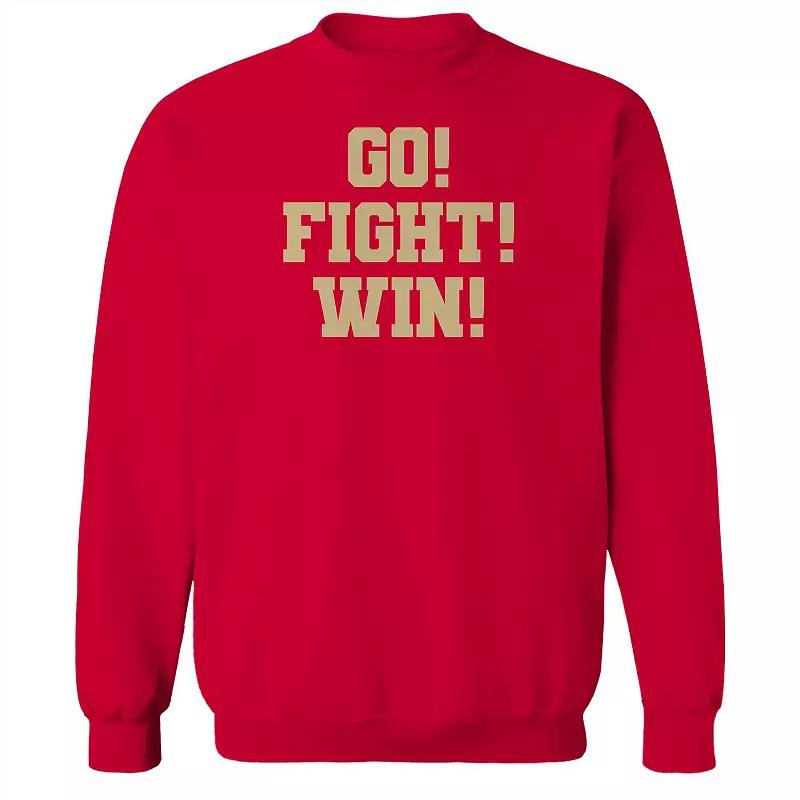 Men's Duke & Sons Go Fight Win Graphic Sweatshirt, Adult Unisex,  Product Image