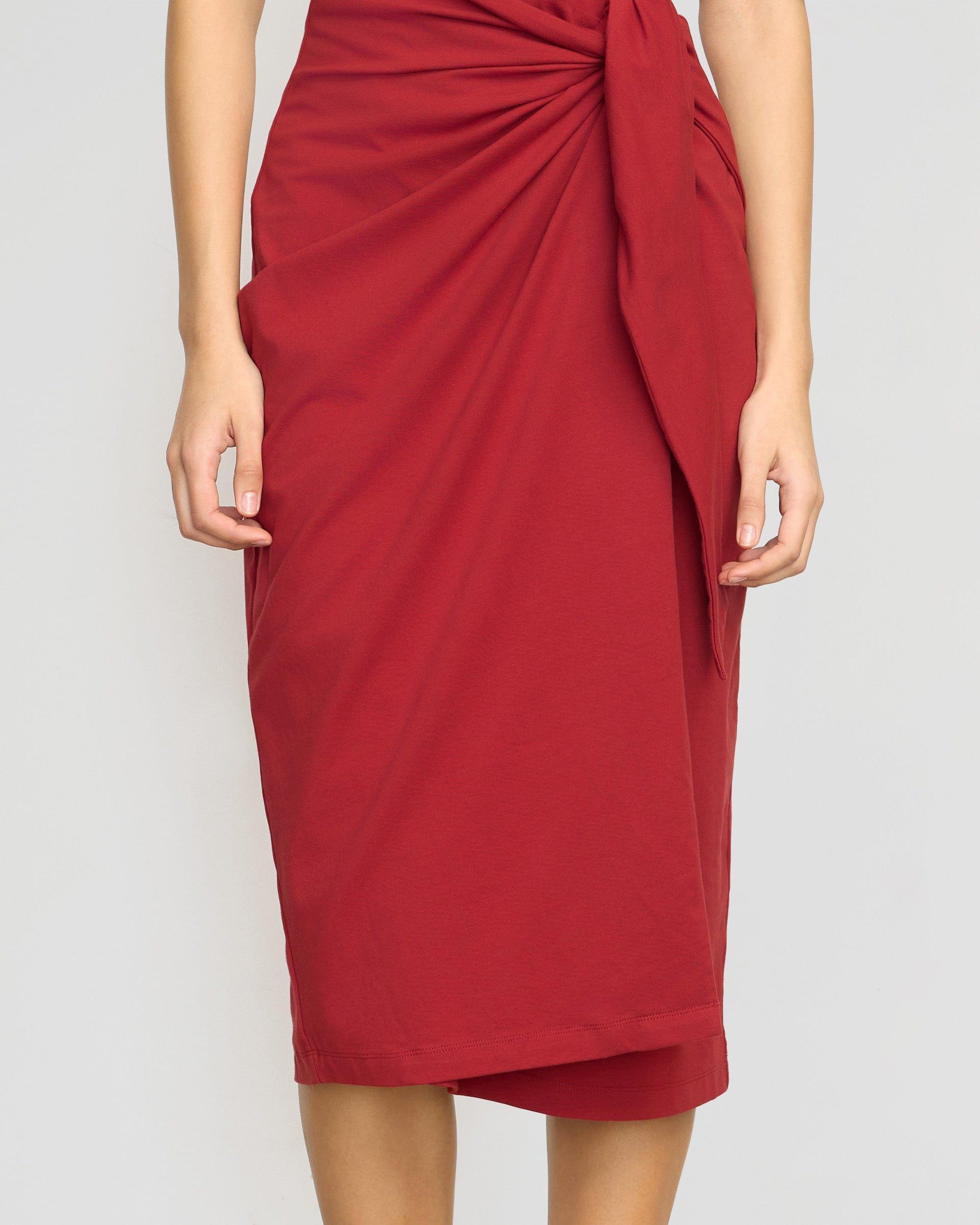 Noa Organic Cotton T-Shirt Wrap Dress Product Image